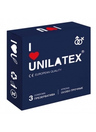 Ультрапрочные презервативы Unilatex Extra Strong - 3 шт. - Unilatex - купить с доставкой в Ставрополе