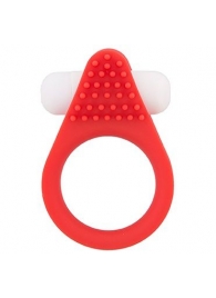 Красное эрекционное кольцо LIT-UP SILICONE STIMU RING 1 RED - Dream Toys - в Ставрополе купить с доставкой