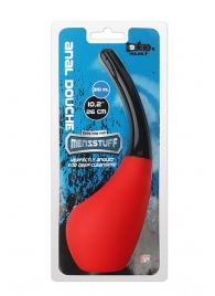 Анальный душ MENZSTUFF 310ML ANAL DOUCHE RED/BLACK - Dream Toys - купить с доставкой в Ставрополе