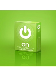 Цветные ароматизированные презервативы ON) Fruit   Color - 3 шт. - ON) - купить с доставкой в Ставрополе