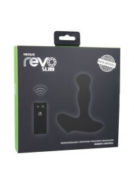 Чёрный перезаряжаемый массажёр предстательной железы NEXUS Revo Slim - Nexus Range - в Ставрополе купить с доставкой