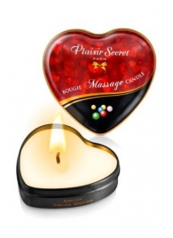 Массажная свеча с ароматом бубль-гума Bougie Massage Candle - 35 мл. - Plaisir Secret - купить с доставкой в Ставрополе