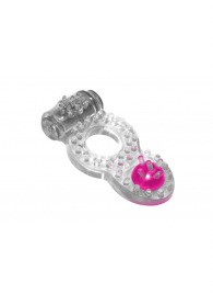 Прозрачное эрекционное кольцо Rings Ringer - Lola Games - в Ставрополе купить с доставкой