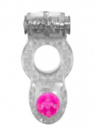 Прозрачное эрекционное кольцо Rings Ringer - Lola Games - в Ставрополе купить с доставкой