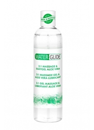 Гель-смазка 2-в-1 MASSAGE   LUBRICANT ALOE VERA - 300 мл. - Waterglide - купить с доставкой в Ставрополе