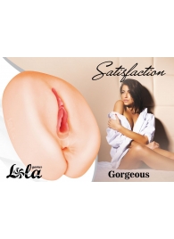 Мастурбатор с 2 тоннелями Satisfaction Gorgeous - Lola Games - в Ставрополе купить с доставкой