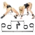 Комплект наручников и наножников с распорками Spread  em Bar and Cuff Set - Pipedream - купить с доставкой в Ставрополе