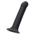 Черный фаллос на присоске Silicone Bendable Dildo L - 19 см. - Strap-on-me - купить с доставкой в Ставрополе