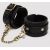 Черные оковы на ноги Bound to You Faux Leather Ankle Cuffs - Fifty Shades of Grey - купить с доставкой в Ставрополе