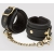 Черные наручники Bound to You Faux Leather Wrist Cuffs - Fifty Shades of Grey - купить с доставкой в Ставрополе