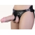 Гигантский фаллоимитатор на присоске в комплекте с трусиками - 26 см. - LOVETOY (А-Полимер) - купить с доставкой в Ставрополе