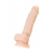 Телесный фаллоимитатор-реалистик Charlie H - 18 см. - Toyfa Basic