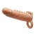 Телесная удлиняющая насадка Penis Sleeve Emmitt - 17 см. - Baile - в Ставрополе купить с доставкой