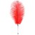 Красное страусовое пёрышко - ToyFa - купить с доставкой в Ставрополе
