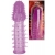 Фиолетовая насадка, удлиняющая половой член - 13,5 см. - Toyfa Basic - в Ставрополе купить с доставкой