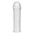 Текстурированная насадка на пенис Clear Textured Penis Enhancing Sleeve Extension - 16,5 см. - BlueLine - в Ставрополе купить с доставкой