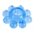 Голубая гелевая насадка-цветок - Toyfa Basic - в Ставрополе купить с доставкой
