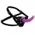 Лиловый поясной страпон Navigator Silicone G-Spot Dildo with Harness - 17,8 см. - XR Brands - купить с доставкой в Ставрополе