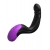 Черно-фиолетовый вибромассажёр простаты Hyper-Pulse P-Spot Massager - Pipedream - в Ставрополе купить с доставкой