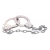 Наручники из металла с длинной цепочкой CHROME HANDCUFFS METAL HANDCUFFS W. KEY - NMC - купить с доставкой в Ставрополе