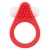 Красное эрекционное кольцо LIT-UP SILICONE STIMU RING 1 RED - Dream Toys - в Ставрополе купить с доставкой