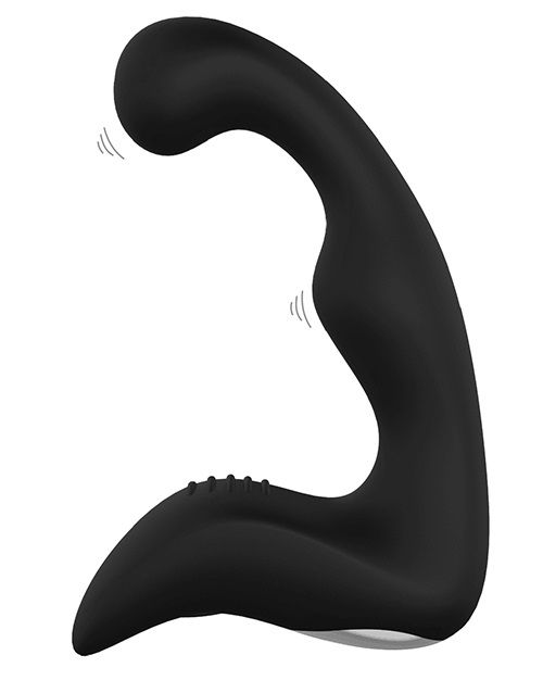 Чёрный перезаряжаемый массажёр простаты BOOTY PLEASER - Dream Toys - в Ставрополе купить с доставкой