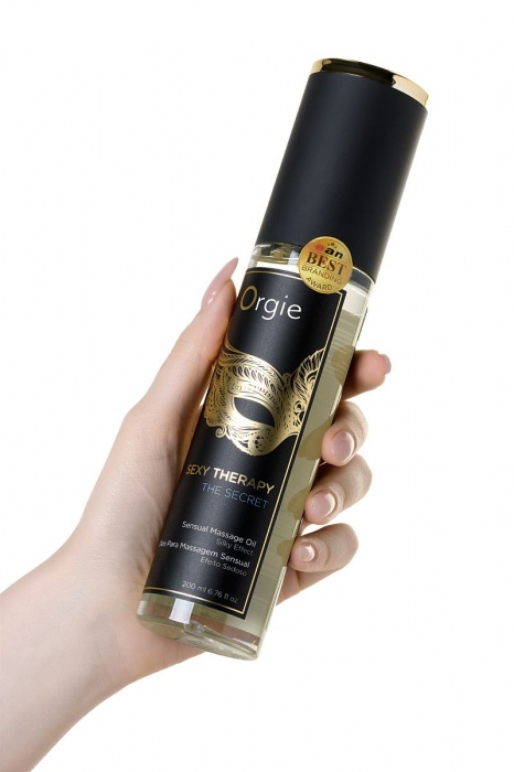 Минеральное массажное масло Orgie Sexy Therapy The Secret - 200 мл. - ORGIE - купить с доставкой в Ставрополе