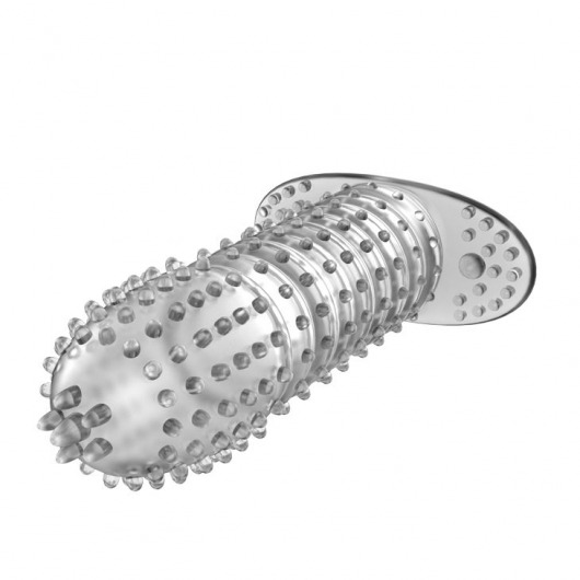 Закрытая прозрачная насадка Crystal sleeve - 12 см. - Erowoman-Eroman - в Ставрополе купить с доставкой
