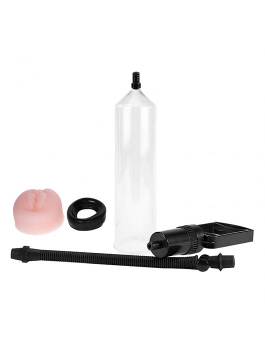 Поршневая мужская помпа с насадкой - Baile - в Ставрополе купить с доставкой