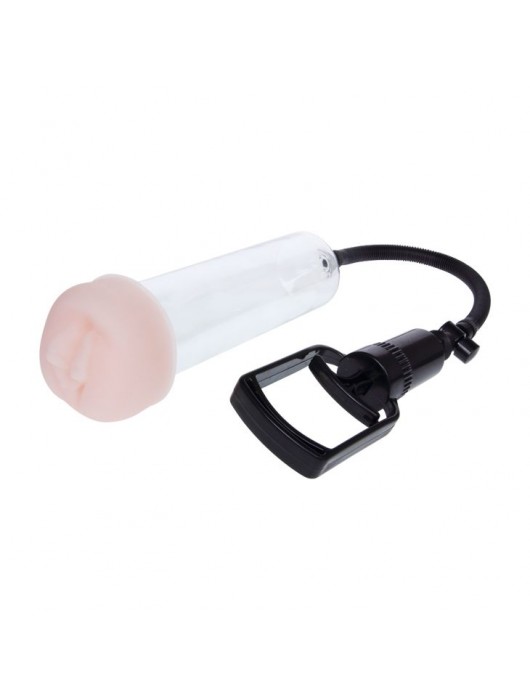 Поршневая мужская помпа с насадкой - Baile - в Ставрополе купить с доставкой