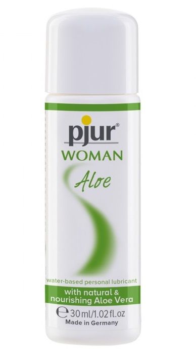 Лубрикант на водной основе pjur WOMAN Aloe - 30 мл. - Pjur - купить с доставкой в Ставрополе