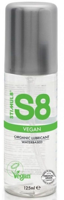 Веганский лубрикант на водной основе S8 Vegan Lube - 125 мл. - Stimul8 - купить с доставкой в Ставрополе