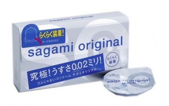 Ультратонкие презервативы Sagami Original QUICK - 6 шт. - Sagami - купить с доставкой в Ставрополе