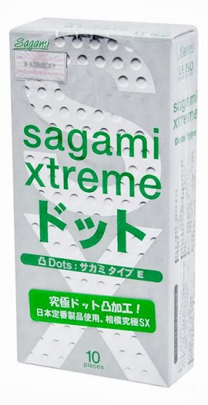 Презервативы Sagami Xtreme Type-E с точками - 10 шт. - Sagami - купить с доставкой в Ставрополе