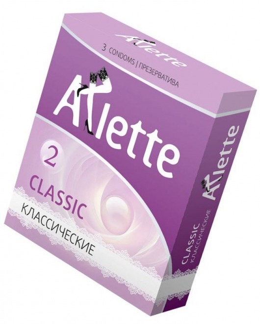 Классические презервативы Arlette Classic - 3 шт. - Arlette - купить с доставкой в Ставрополе