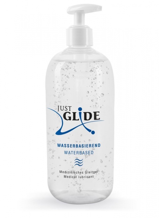 Гель-смазка на водной основе Just Glide с дозатором - 500 мл. - Orion - купить с доставкой в Ставрополе
