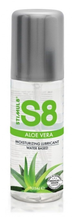 Лубрикант на водной основе S8 Aloe Vera Lube - 125 мл. - Stimul8 - купить с доставкой в Ставрополе