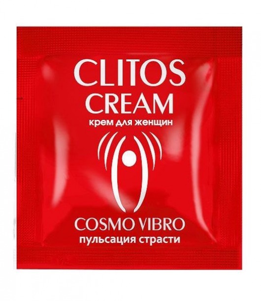 Пробник возбуждающего крема для женщин Clitos Cream - 1,5 гр. - Биоритм - купить с доставкой в Ставрополе