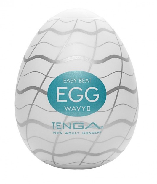 Мастурбатор-яйцо EGG Wavy II - Tenga - в Ставрополе купить с доставкой