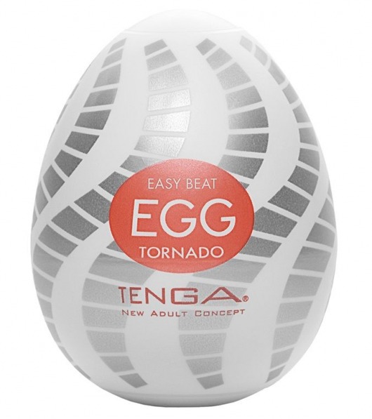 Мастурбатор-яйцо EGG Tornado - Tenga - в Ставрополе купить с доставкой