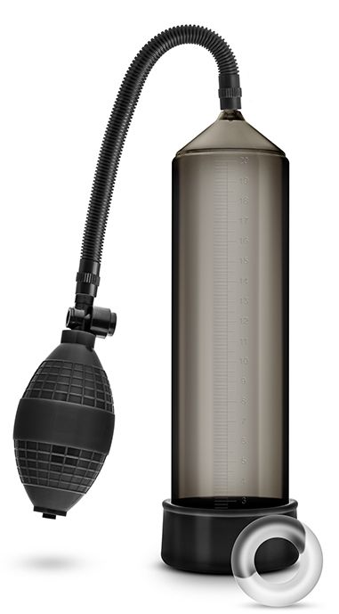 Черная вакуумная помпа VX101 Male Enhancement Pump - Blush Novelties - в Ставрополе купить с доставкой