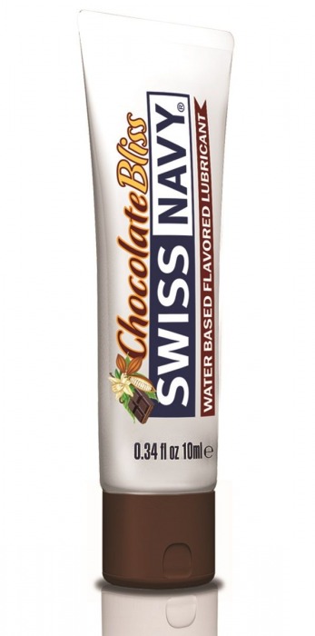 Лубрикант с ароматом шоколада Swiss Navy Chocolate Bliss Lube - 10 мл. - Swiss navy - купить с доставкой в Ставрополе