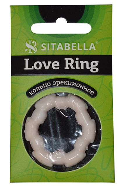 Фигурное эрекционное кольцо из киберкожи - Sitabella - в Ставрополе купить с доставкой