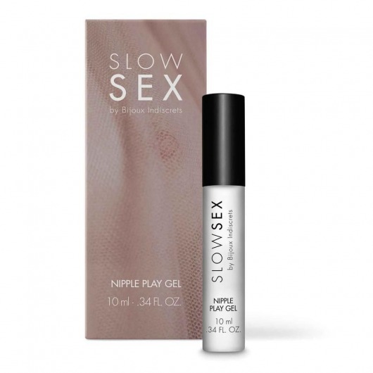 Возбуждающий гель для сосков Slow Sex Nipple Play Gel - 10 мл. - Bijoux Indiscrets - купить с доставкой в Ставрополе