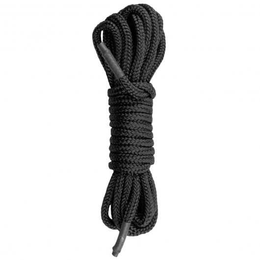 Черная веревка для бондажа Easytoys Bondage Rope - 5 м. - Easy toys - купить с доставкой в Ставрополе