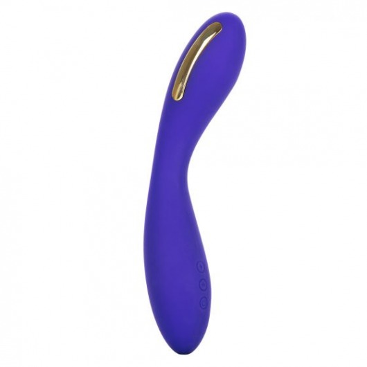 Фиолетовый вибратор с электростимуляцией Intimate E-Stimulator Wand - 21,5 см. - California Exotic Novelties - купить с доставкой в Ставрополе