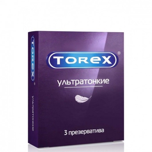 Презервативы Torex  Ультратонкие  - 3 шт. - Torex - купить с доставкой в Ставрополе