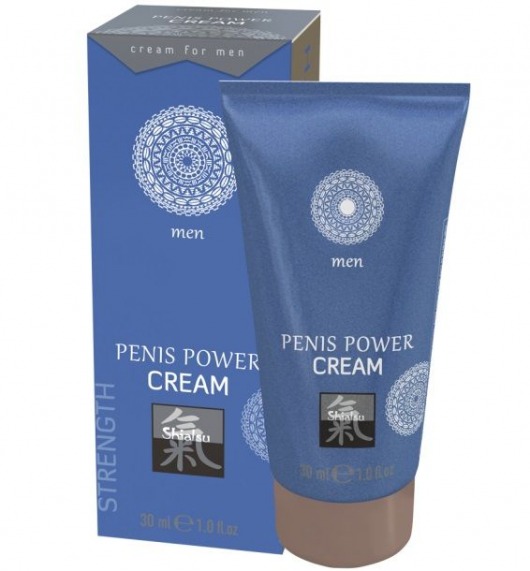 Возбуждающий крем для мужчин Penis Power Cream - 30 мл. - Shiatsu - купить с доставкой в Ставрополе