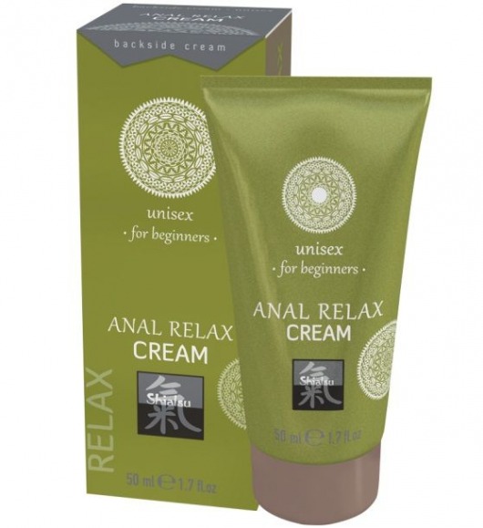 Анальный крем Anal Relax Cream - 50 мл. - Shiatsu - купить с доставкой в Ставрополе