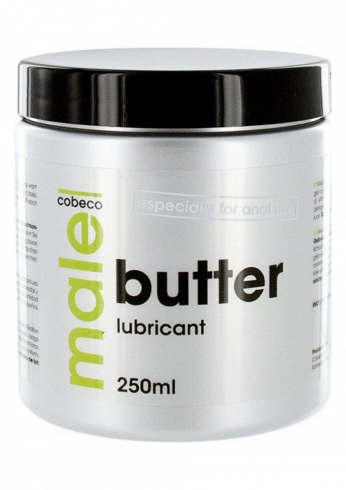 Анальный лубрикант MALE Cobeco Butter Lubricant - 250 мл. - Cobeco - купить с доставкой в Ставрополе